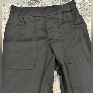 Massimo Dutti Womens Black Dress Pants Viscose SZ 4 US Model 5045